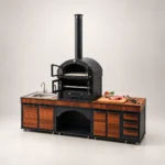 Diamond Barbekü modern dış mekân barbekü ünitesi